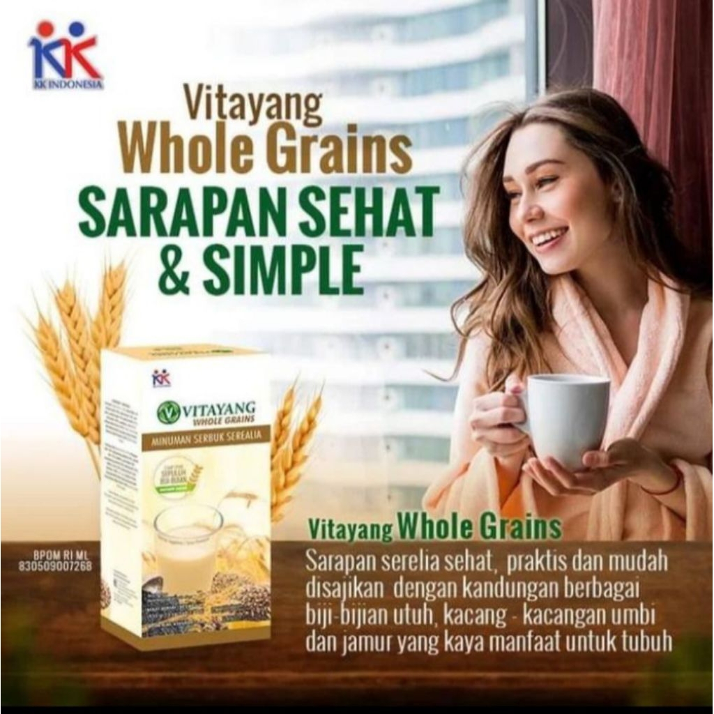 

Vitayang Whole GrainsIsi 15 sachet 30g