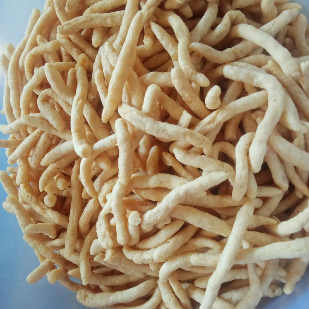 Amplang udang khas Riau Tembilahan, Renyah dan gurih