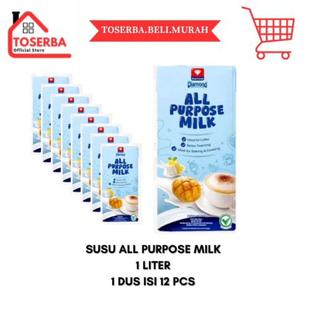 

[KIRIM INSTAN] SUSU ALL PURPOSE MILK 1 DUS 12 LITER