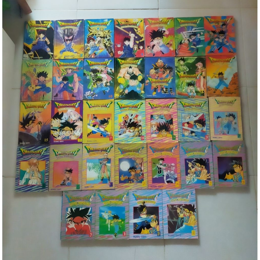 Edisi Kolektor Komik Dragon Quest Dan Dragon Quest Master Lengkap Dragon Ball