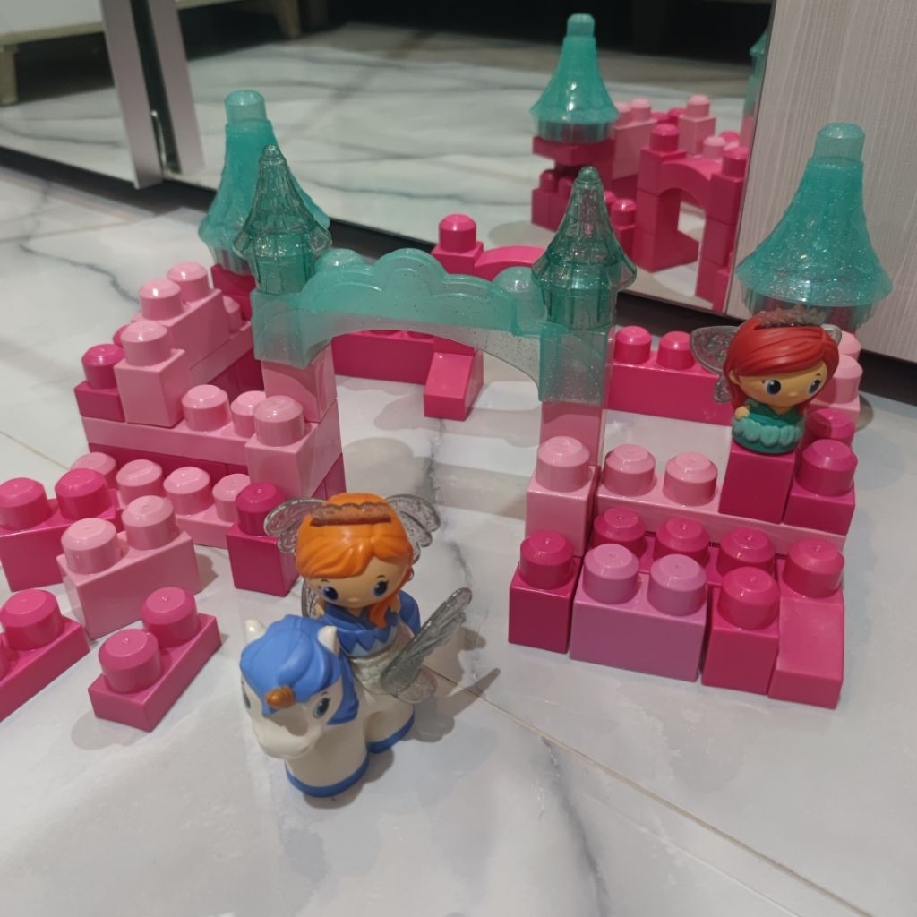 megablock lil princess kereta