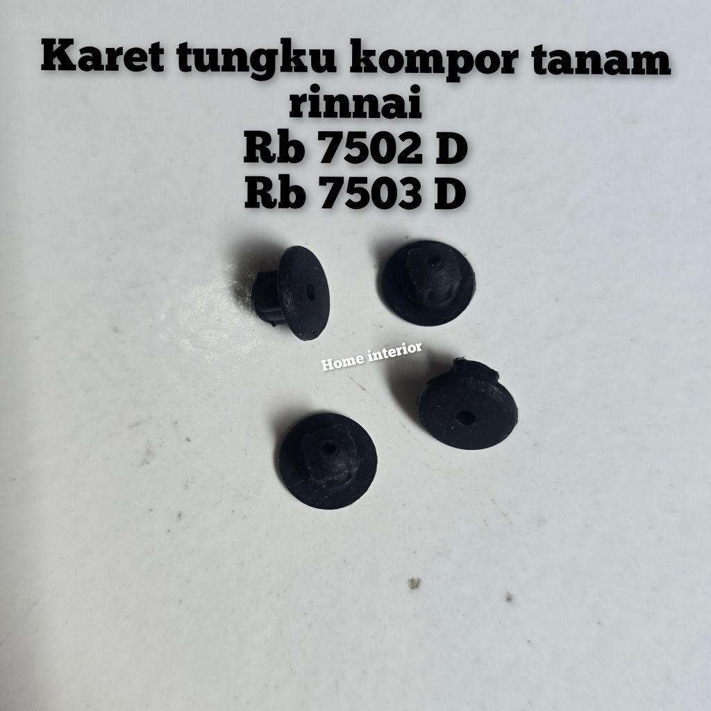 karet tungku kompor tanam Rinnai Rb 7502 D, RB7503 D