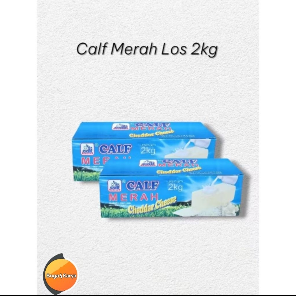 

Keju calf merah dan calf mentari loss 2 kg