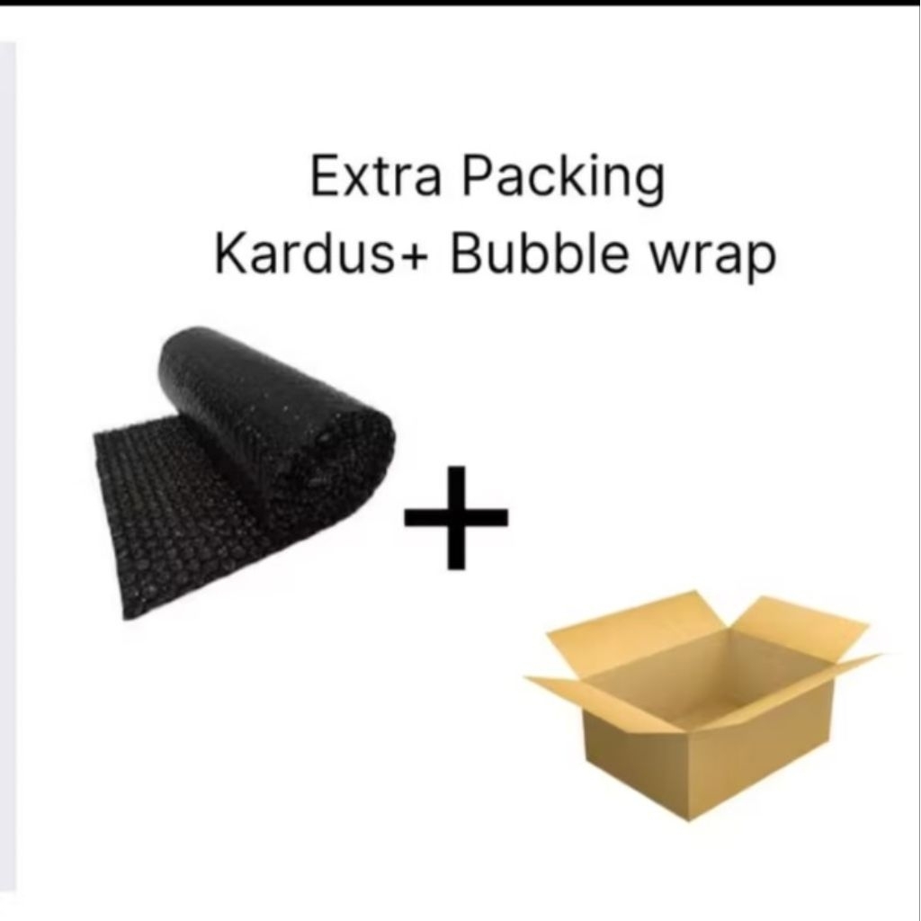 

EXTRA PACKING KARDUS + BUBBLE WRAP
