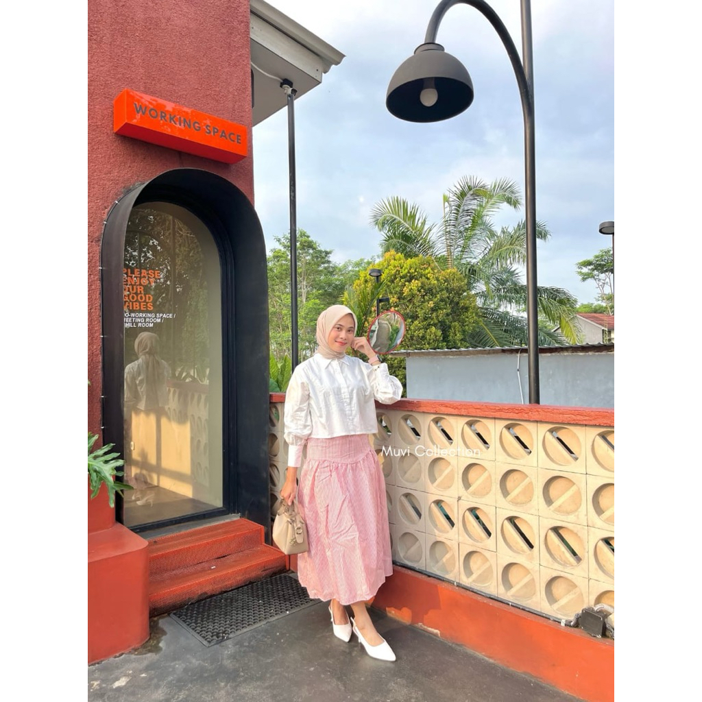 TIARA SKIRT | ROK KOREA | ROK CASUAL | ROK HANGOUT | ROK PANJANG