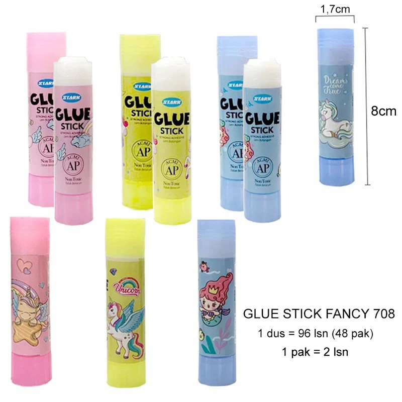 

LEM STICK KERTAS 1 PCS glue stik stark squuezy 10 gram stik