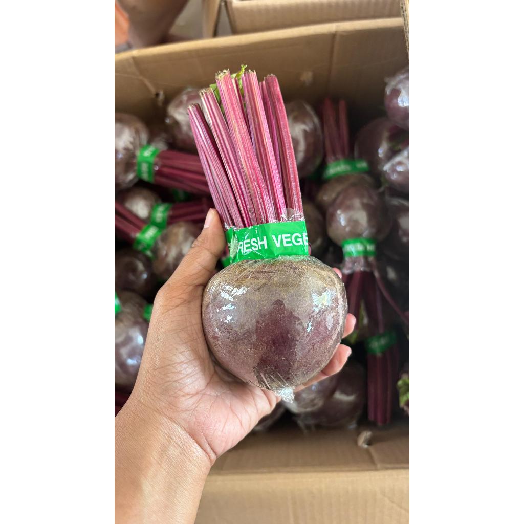 

[Ready Kirim Hari Ini] Buah Beet / Buah Bit / Beetroot Fresh Spek Supermarket 1kg Termurah