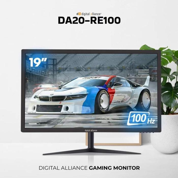 Monitor 19.5" Digital Alliance 100Hz HD+ SRGB DA20 RE100 re 100 hz