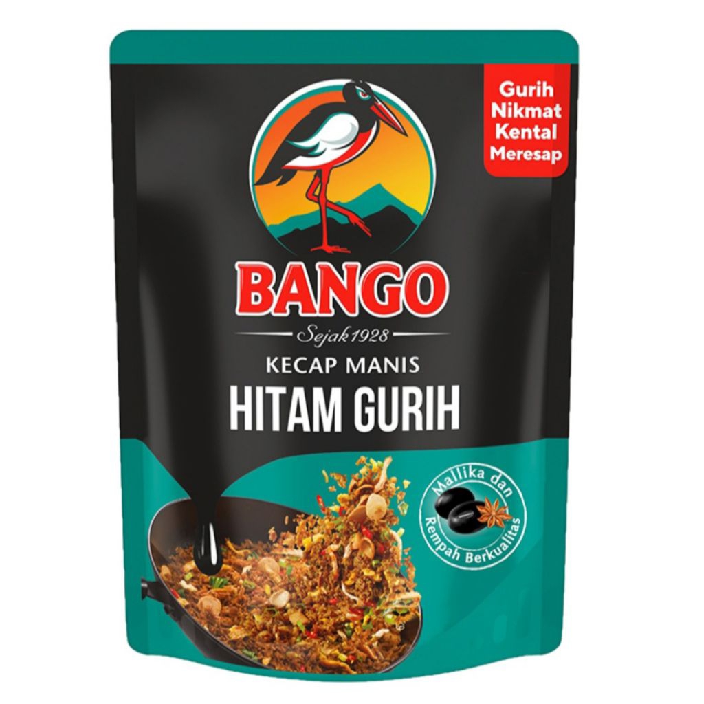 

kecap hitam manis gurih bango 550g