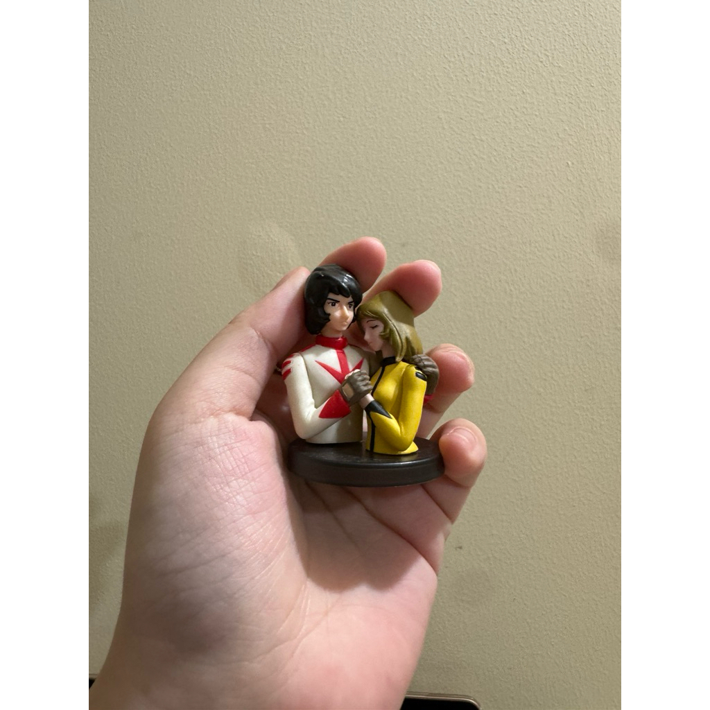 Space Battleship Yamato Susumu Kodai Yuki Mori Gashapon Original Japan