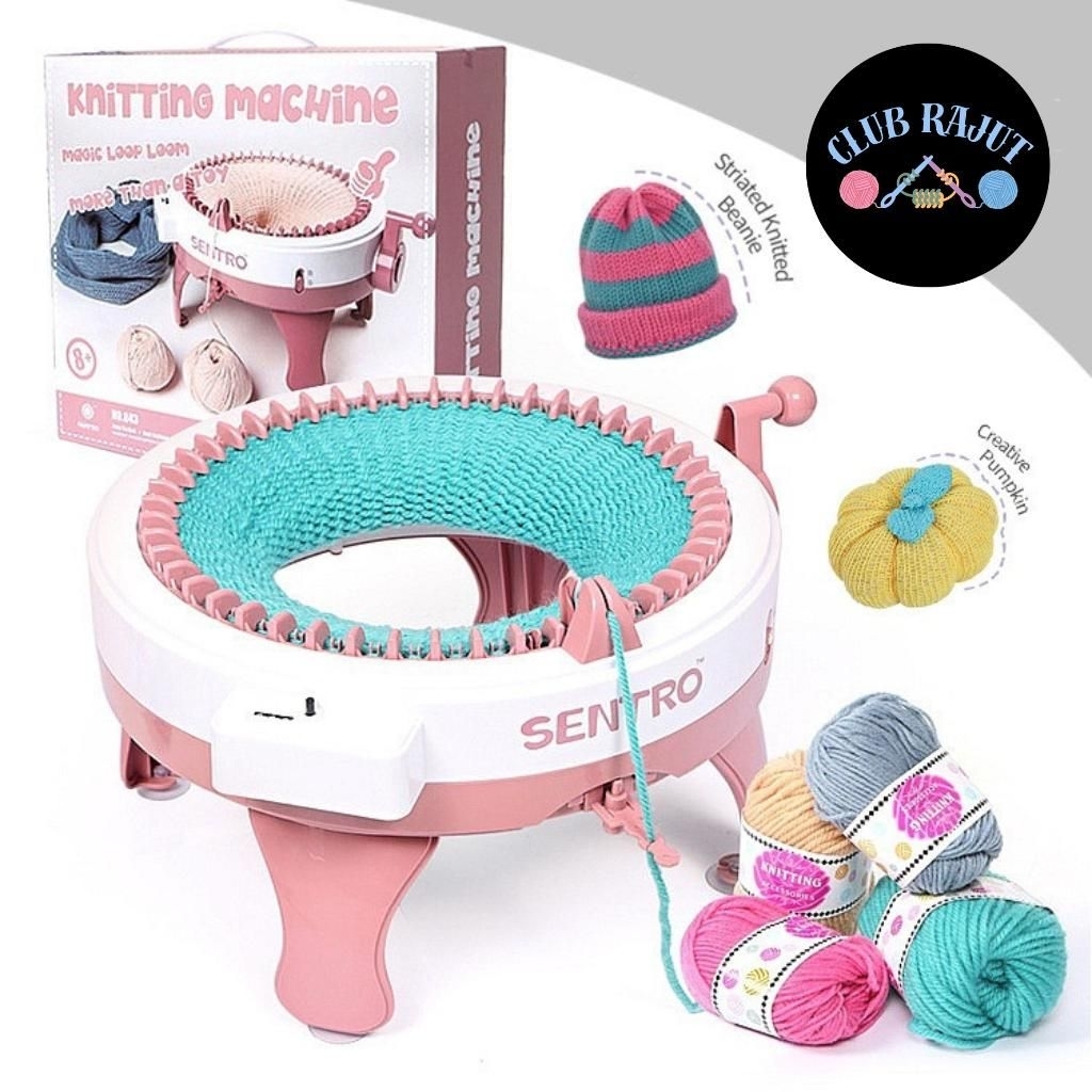 Club Rajut- SENTRO Alat Merajut Otomatis  / Sentro Knitting Machine / Mesin Rajut Knitting Otomatis