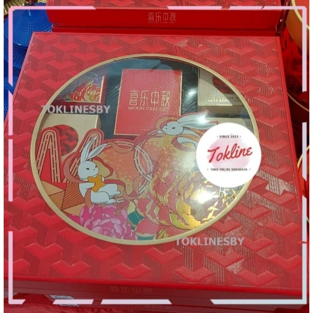 

CASA HANA CASAHANA MOONCAKE MOON CAKE KUE BULAN BLISSFUL MOON FESTIVE ISI 8