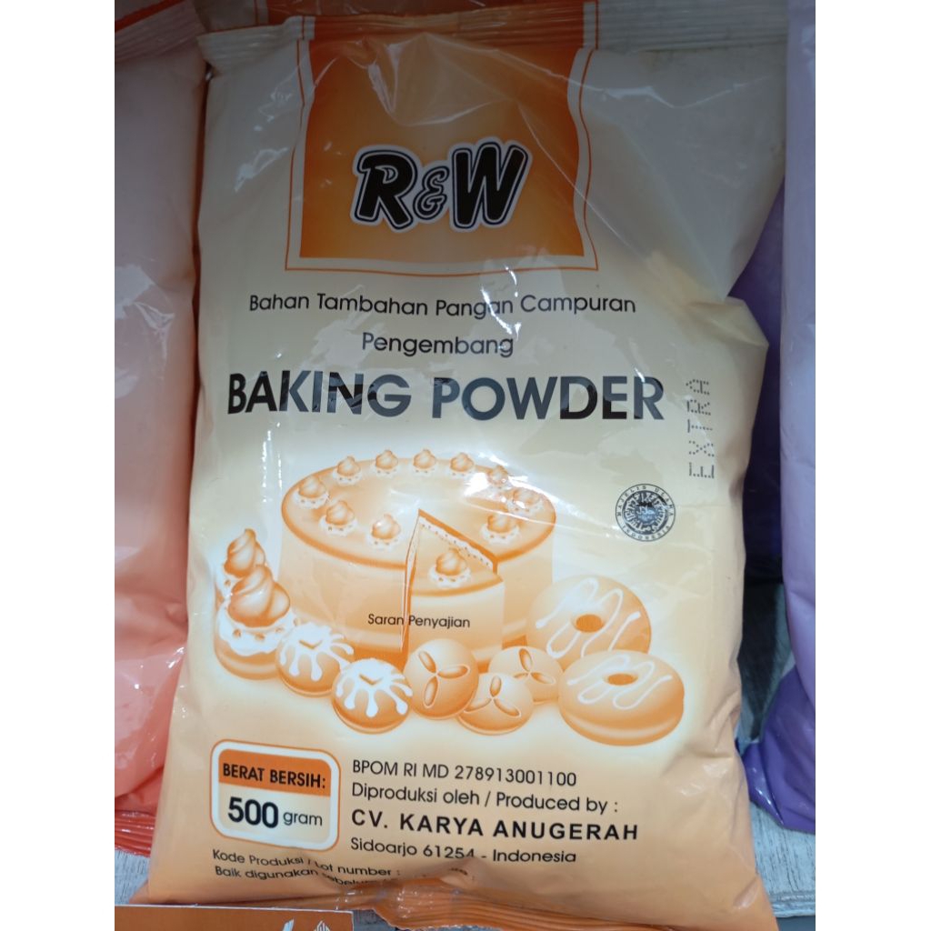

R&W Rajawali Baking Powder 500g Pengembang Kue