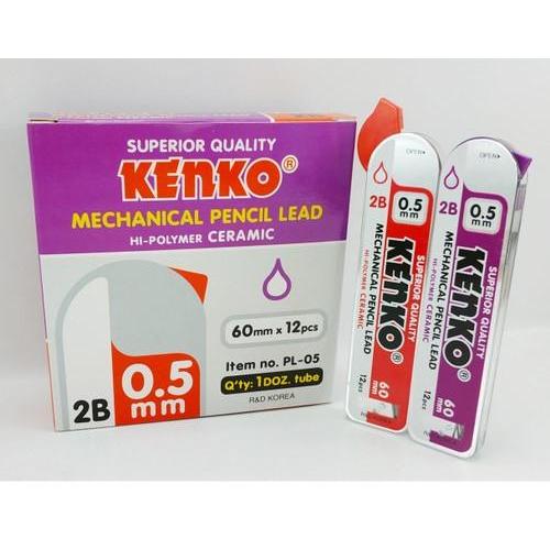 

Isi Pensil Mekanik Kenko 0.5 mm PL-05 [1 LUSIN] - 2B