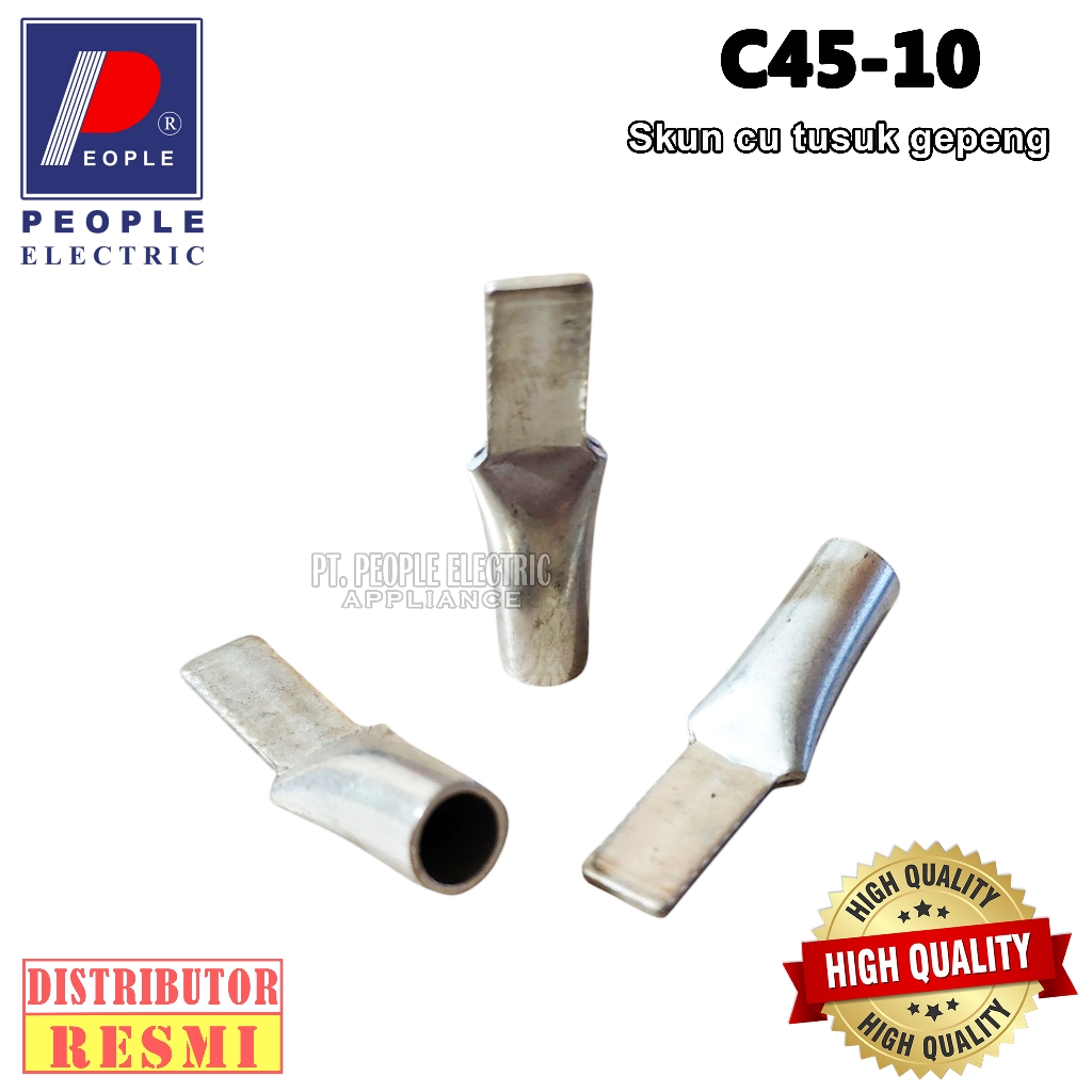 Skun CU Tusuk gepeng C45-10 Premium