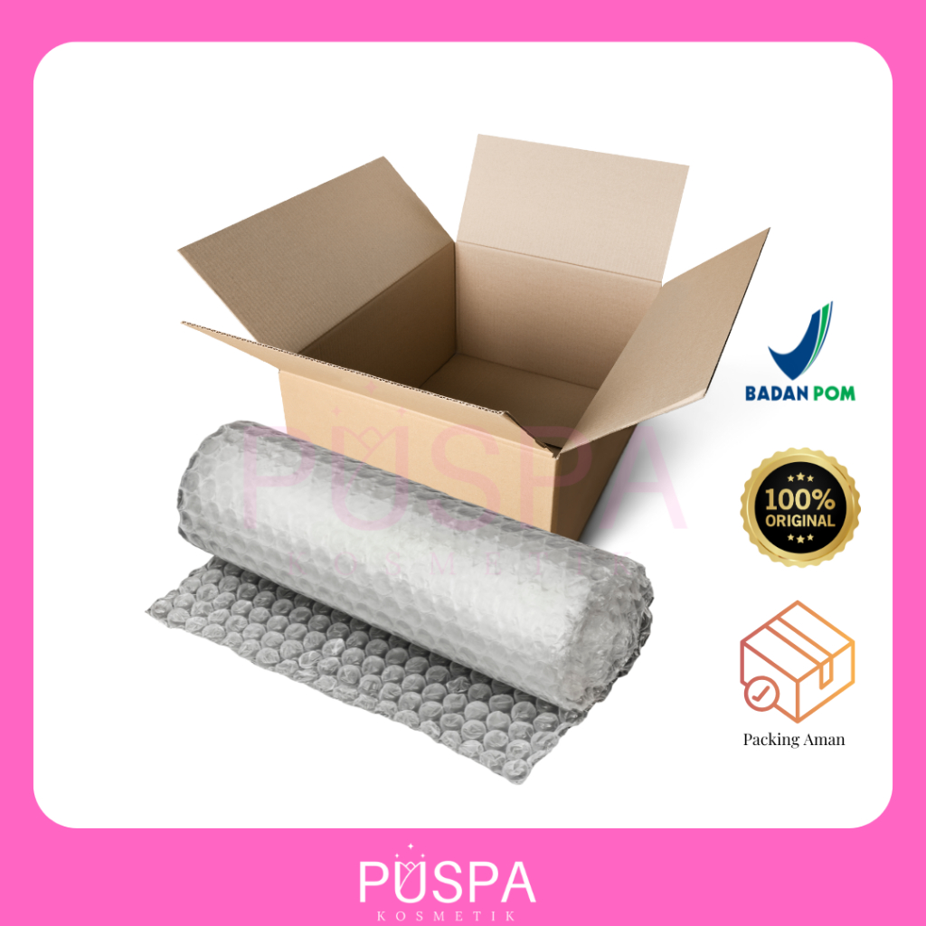 

Puspa Box dan Extra Bubble Wrap Untuk Paket Lebih Aman