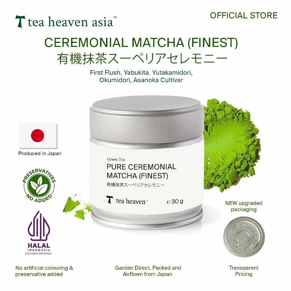

Tea Heaven - Pure Ceremonial Matcha Finest - 30gr
