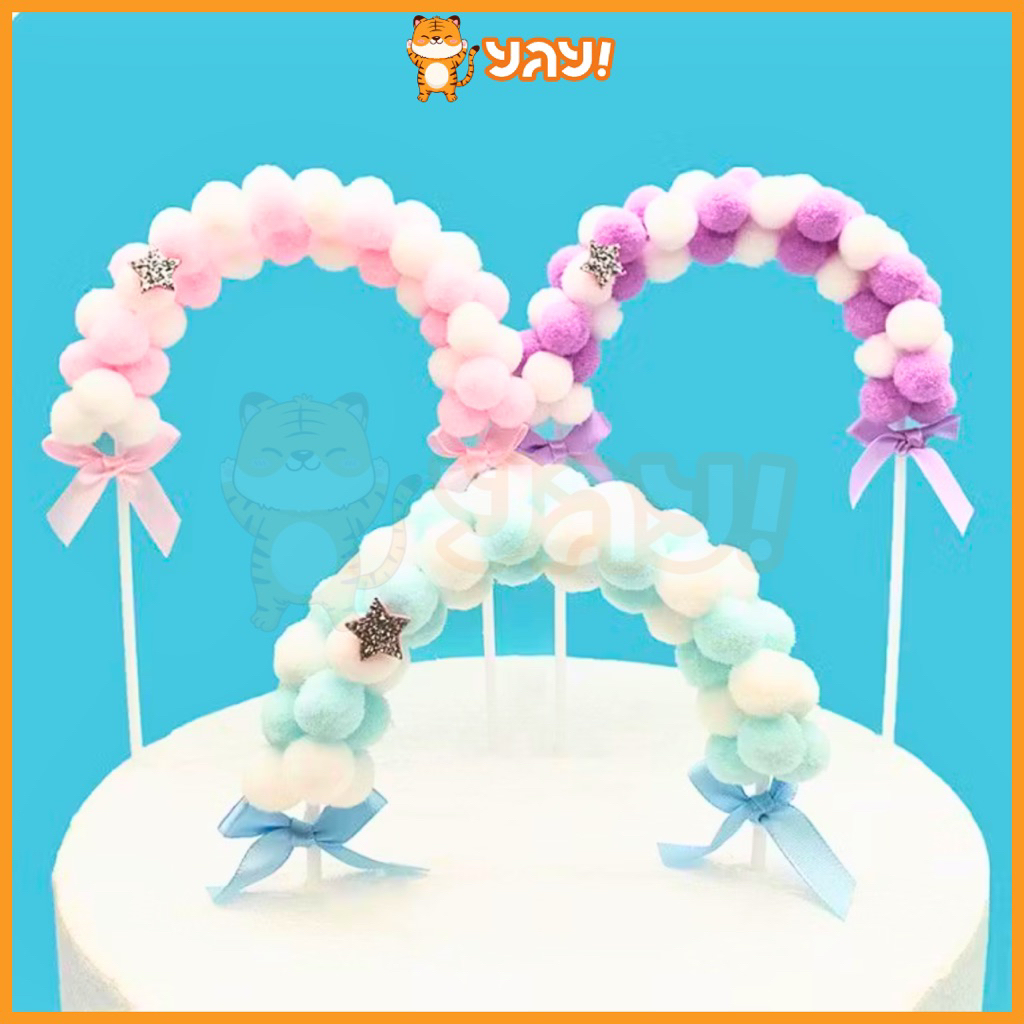 YAY TOPPER BOLA POM POM