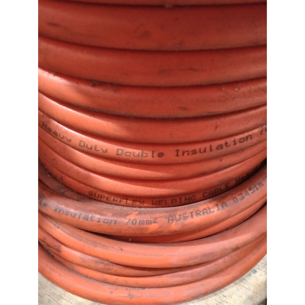 70MM KABEL LAS ORANGE FULL TEMBAGA 70MM. KABEL LAS ORANGE AUSTRALIA 70MM. KABEL LAS AUSTRALIA. KABEL