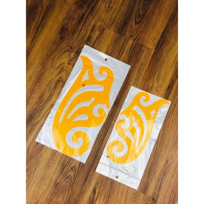 

French Curve Ruler (7025-7030) / Penggaris Kuning Pola Lentur