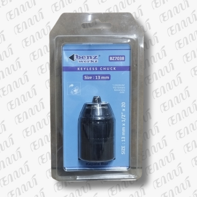Benz Keyless Drill Chuck Kepala Mesin Bor 13 mm