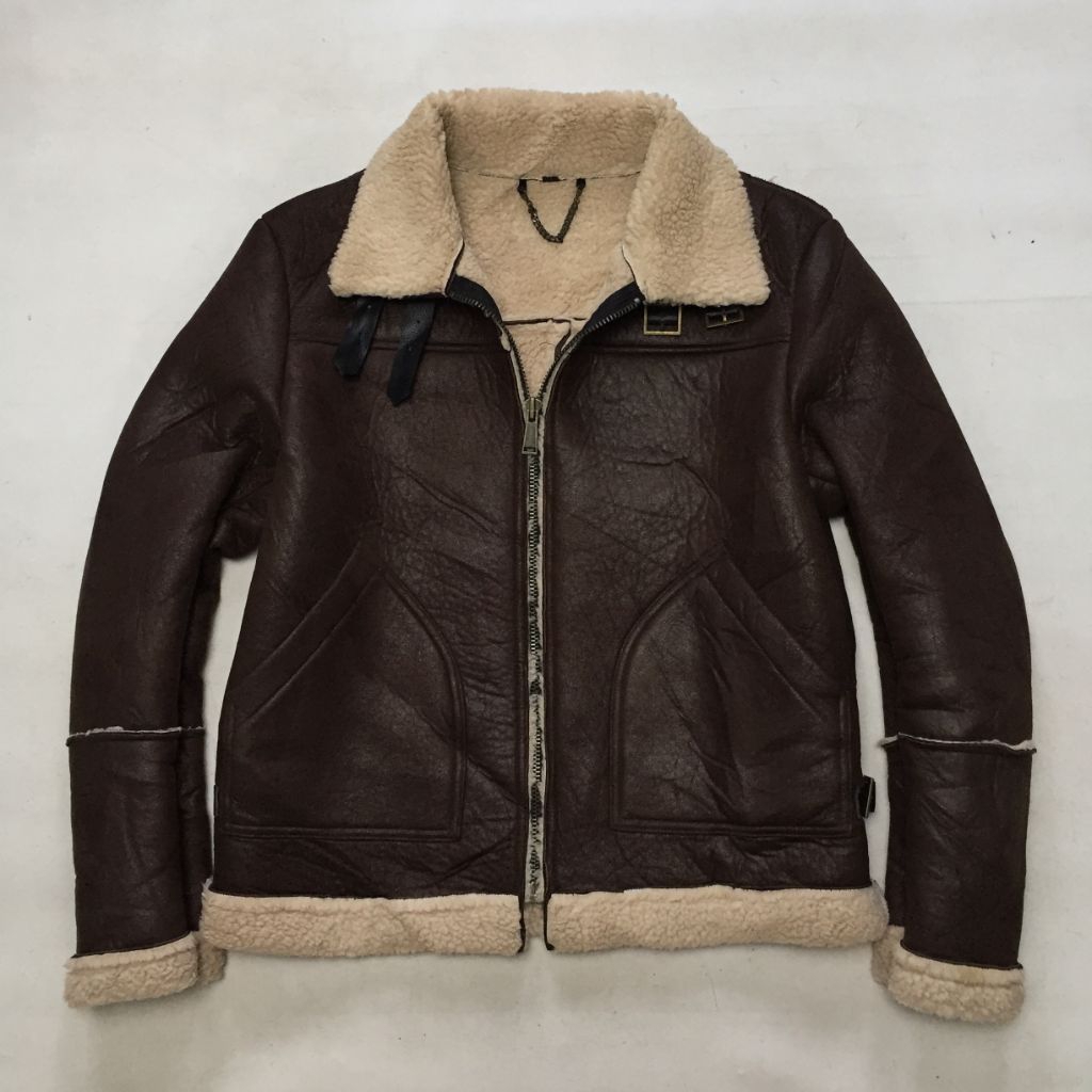 DSQUARED2 ITALY SHERPA SUEDE JACKET
