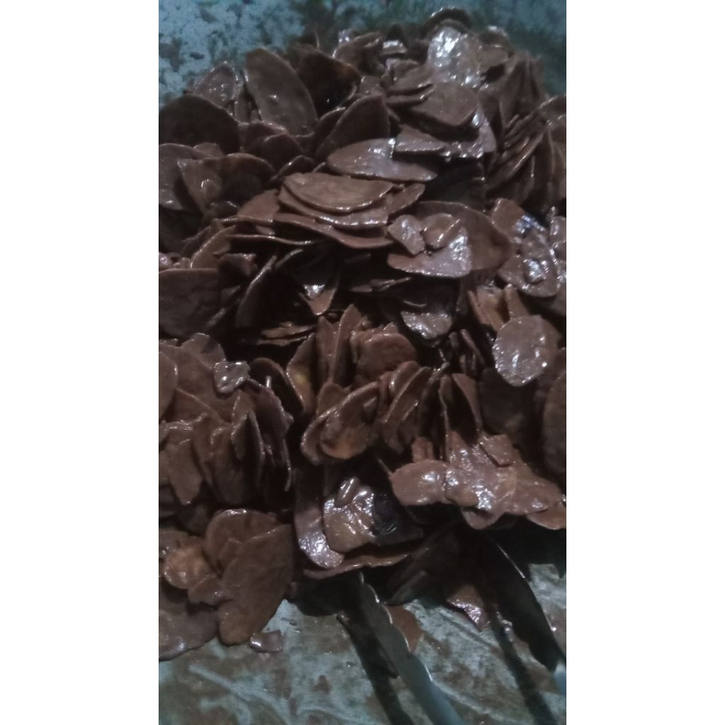 

kiripik pisang coklat lumer