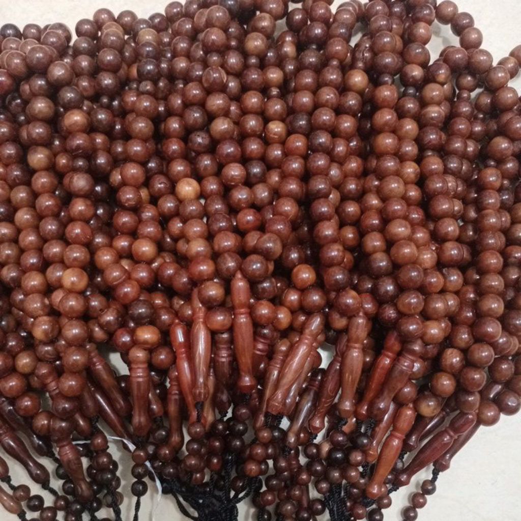 TASBIH KAUKAH 33 MOTIF BOLAT ASLI TERBUAT DARI BUAH KAUKAH KUALITAS PREMIUM