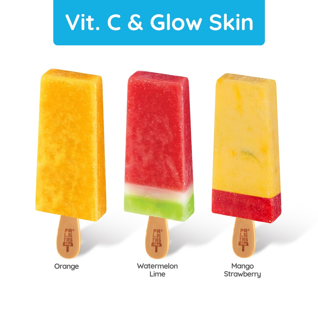 

Bundle Vitamin C & Glow Skin II Es krim Buah Paletas Wey