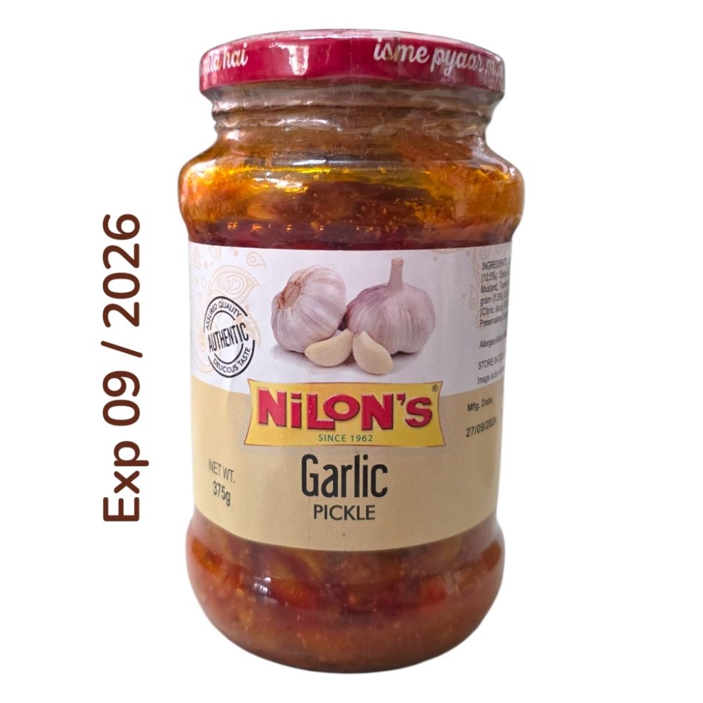 

Nilon's Garlic Pickle 375g