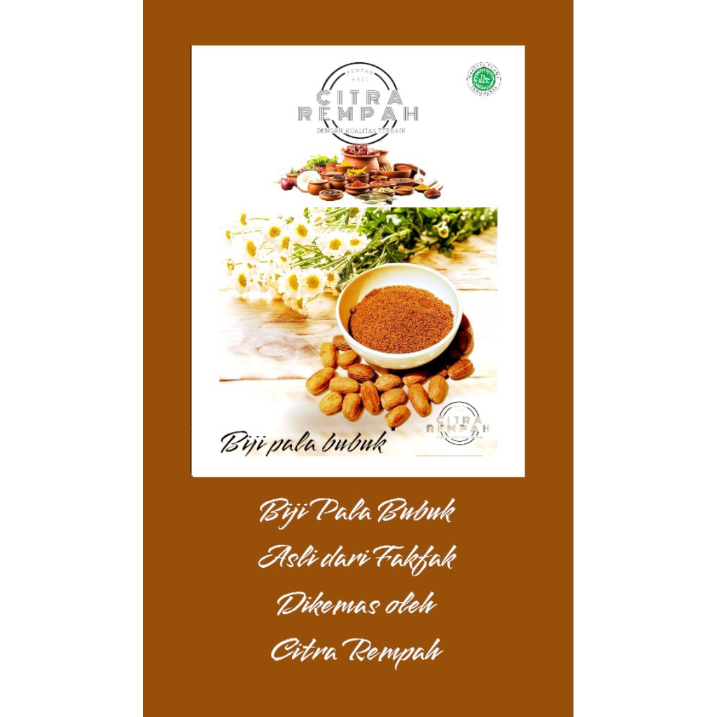 

Biji Pala Bubuk 250gr