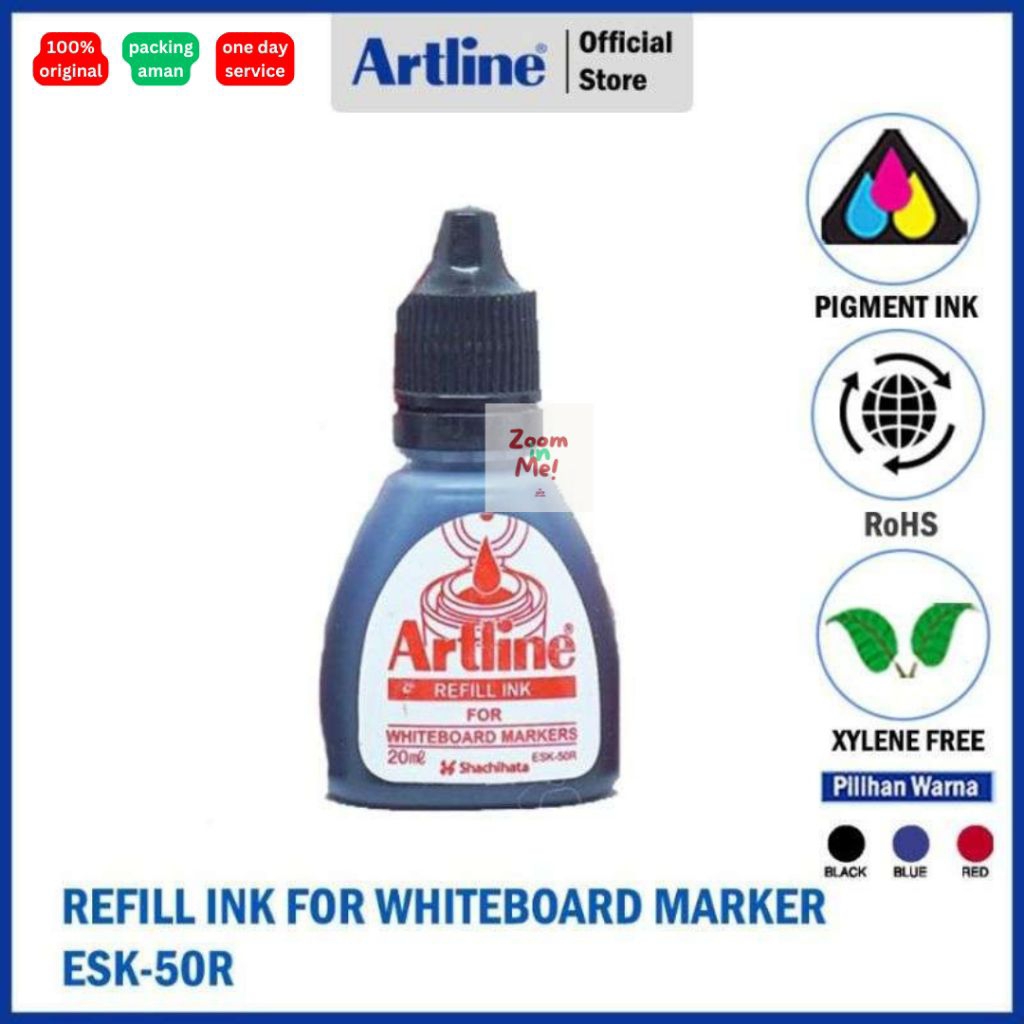 

Spidol Kaligrafi ARTLINE untuk Whiteboard (Refillable) Bisa Diisi Ulang (Arabic / Chinese)