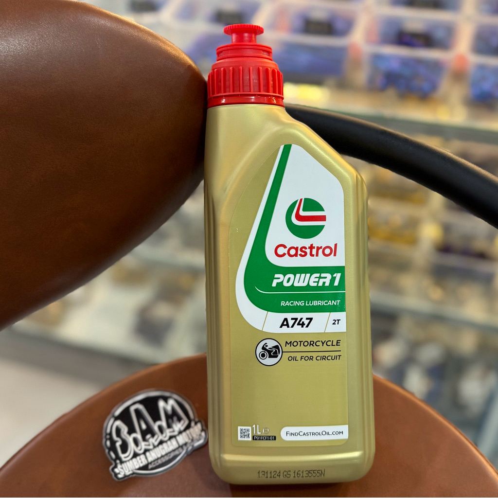 OLI SAMPING CASTROL A747 2T 1L OLSAM 2 TAK OIL 2TAK
