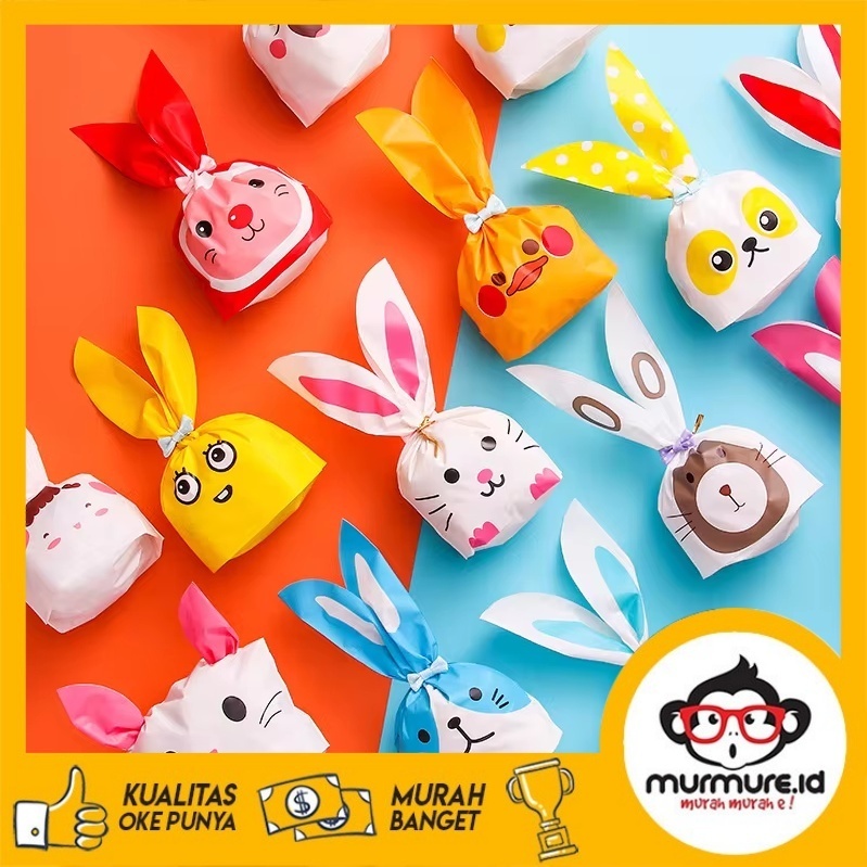 

Tas Pembungkus Kado Plastik Goodie Bag Kemasan Souvenir Snack Ultah Anak 20x33