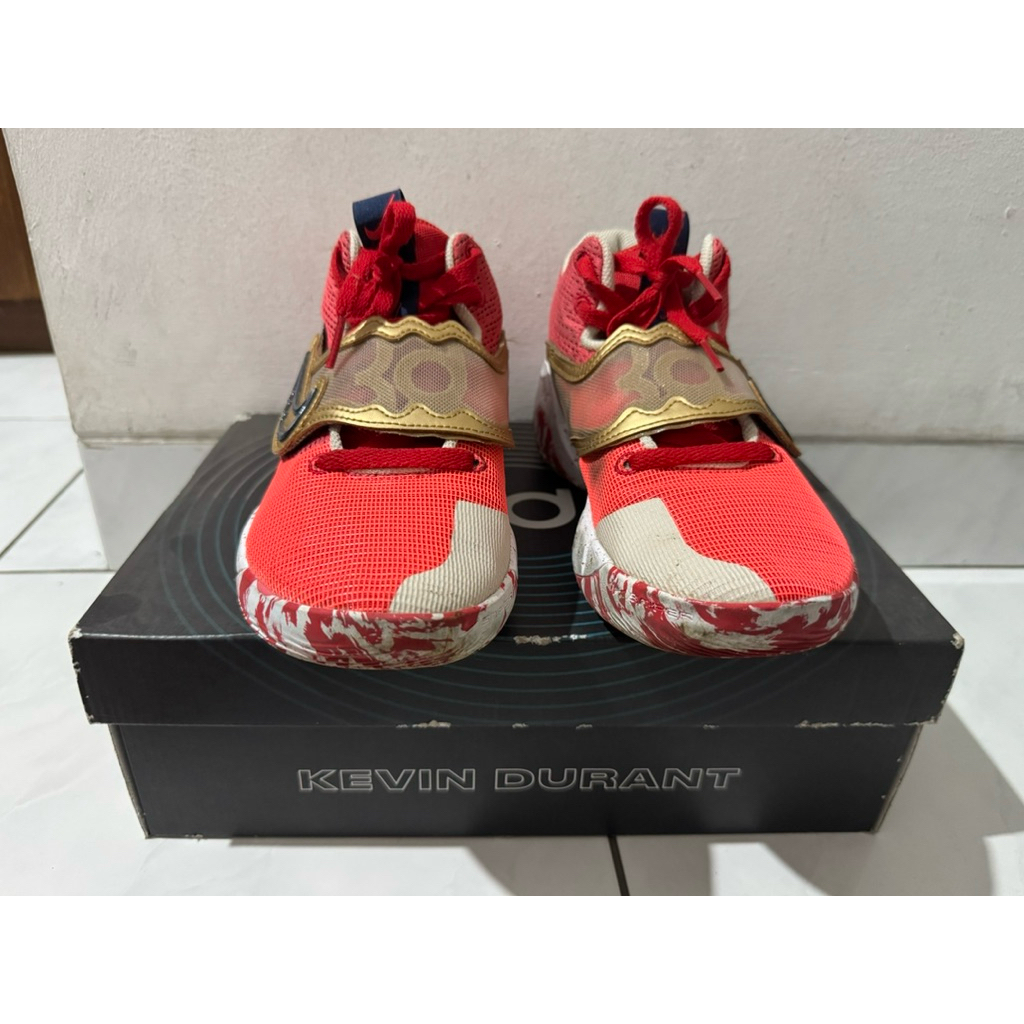 Nike KD Kevin Durant Trey 5 X University Red/Metallic Gold