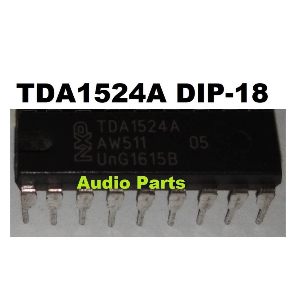 TDA1524A TDA1524 DIP-18 Stereo tone volume control circuit IC Original