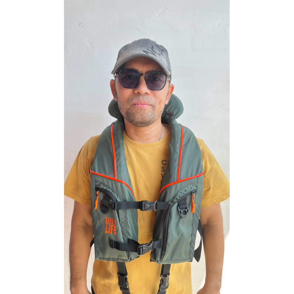 SAVE A LIFE Life Jacket Pelampung Life Jacket Mancing Rompi Pelampung Vest Pelampung Badan