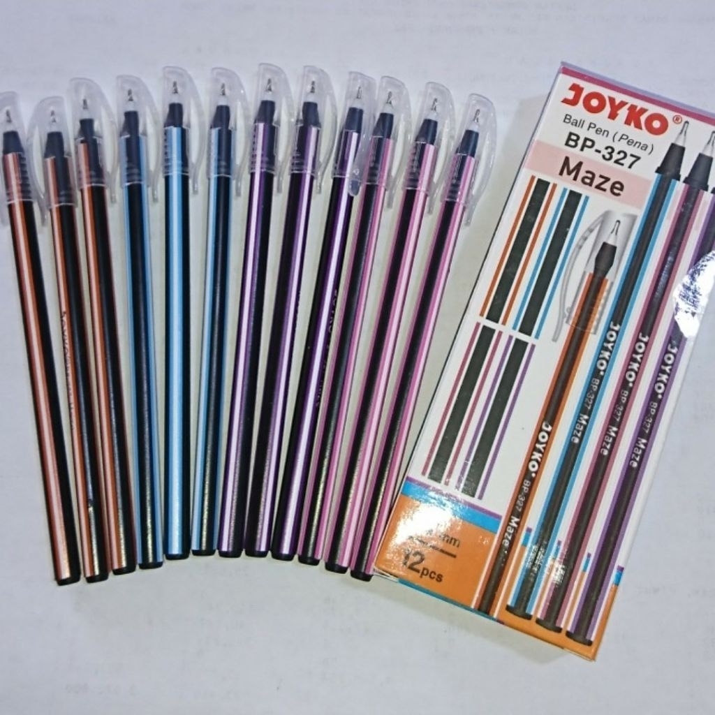

Pulpen Joyko BP 327 Maze (1box isi 12pcs)
