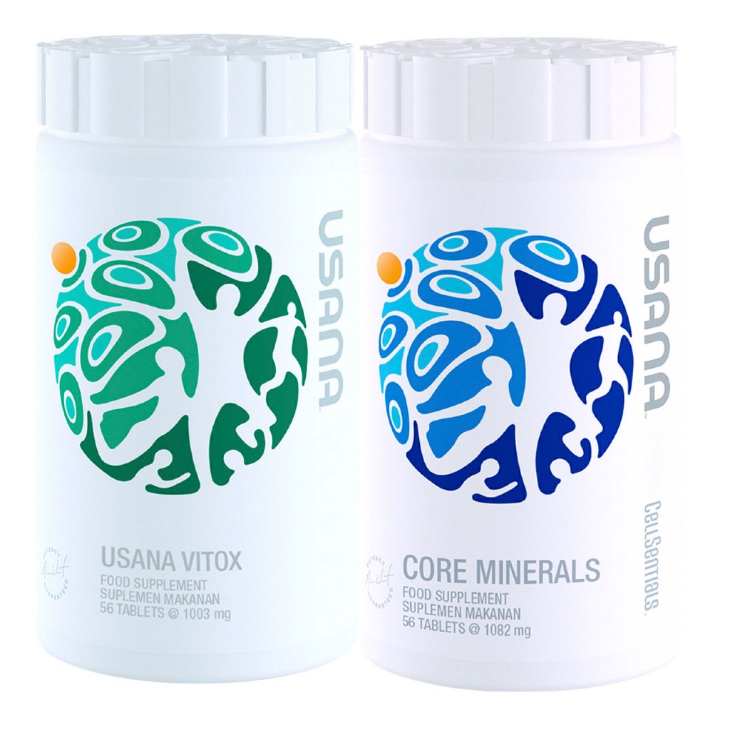 USANA Cellsentials Antioksidan/Antivirus dan Mineral 112 Tablet Suplemen Kesehatan Tubuh