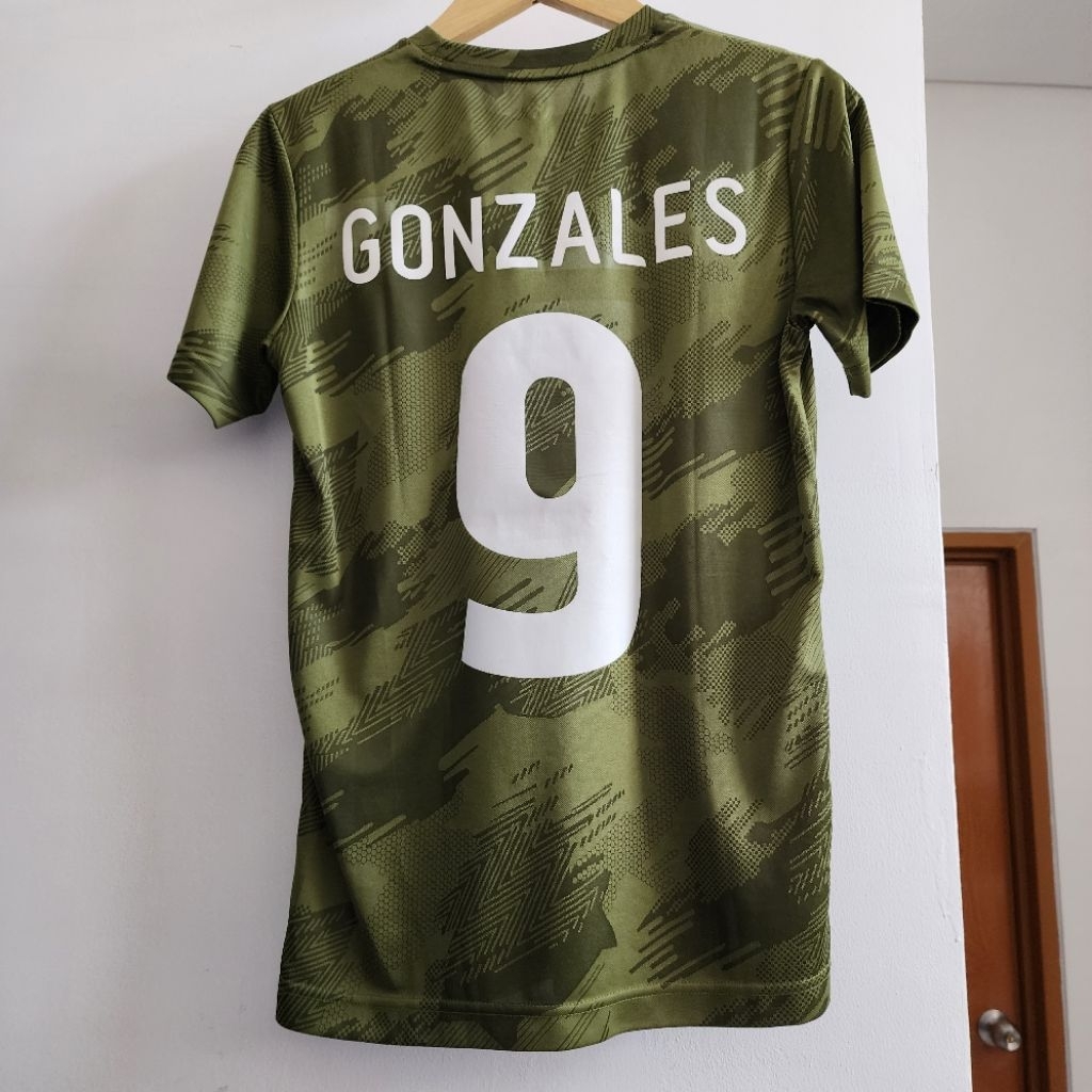 [USED ORIGINAL] Warrix Jersey Timnas Indonesia Training Replika 2020 NSS Remake 9 Gonzales