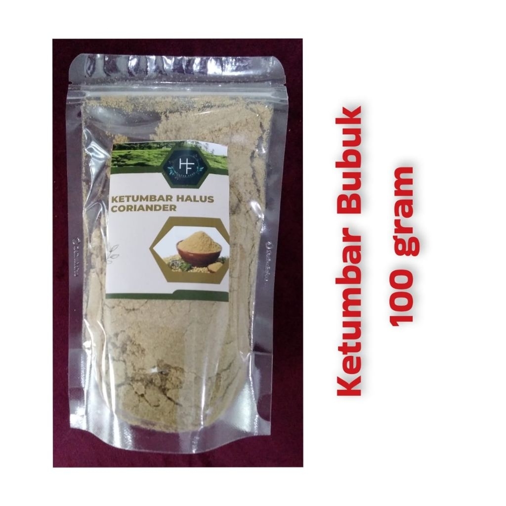 

Ketumbar halus 100 gram ( rempah masakan)