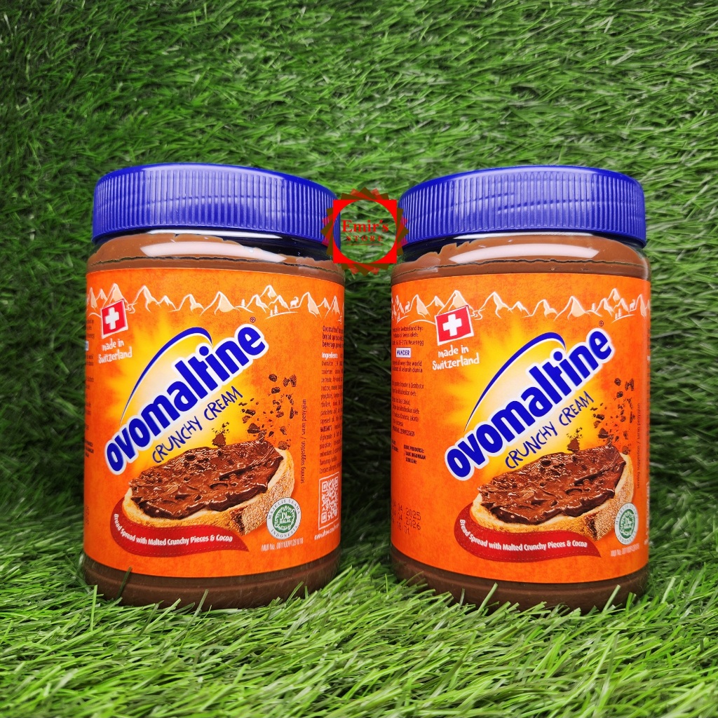 

Ovomaltine 680 Gr | Ovomaltine Chruncy Cream 680 Gr | Selai Coklat Ovomaltine 680 Gr | Halal