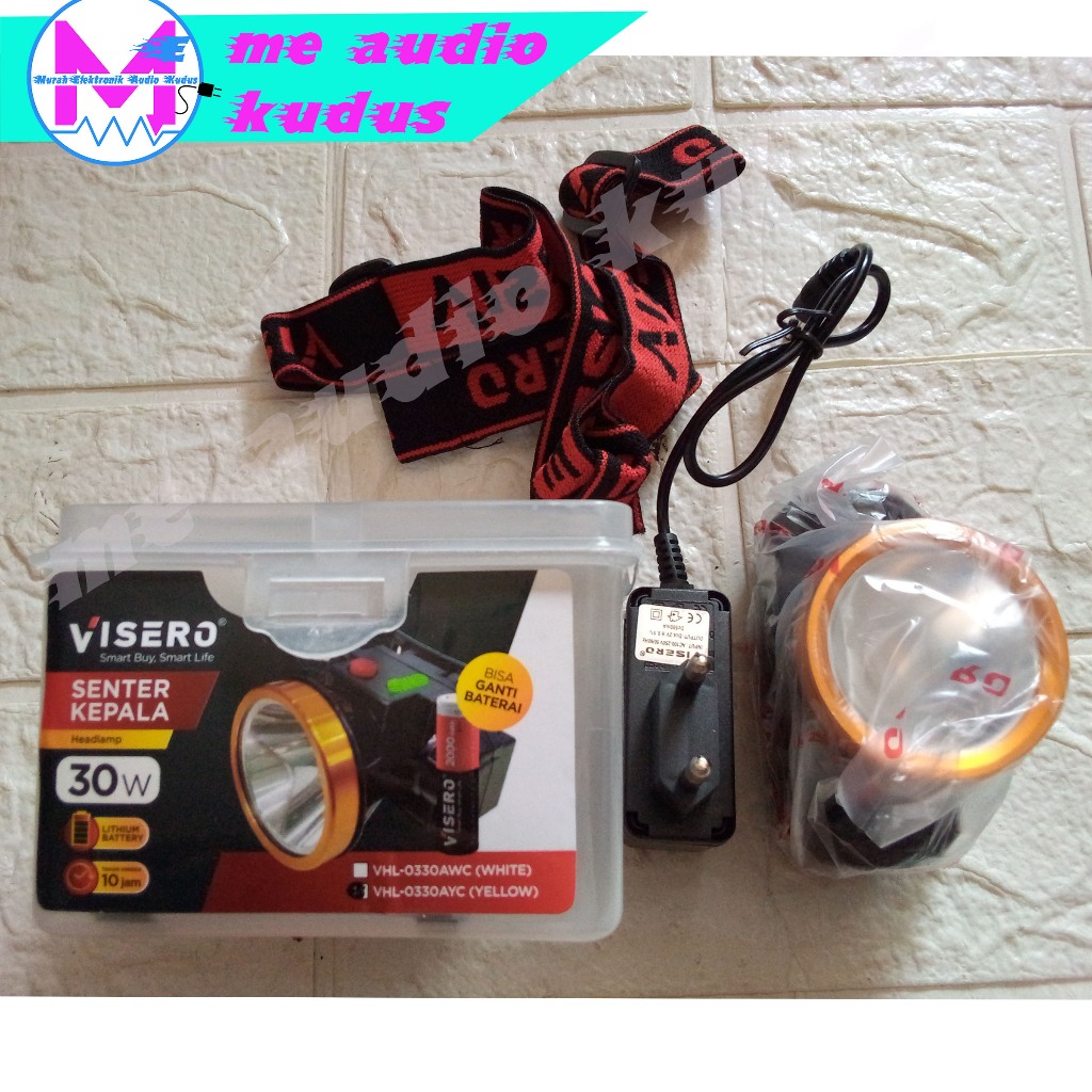 SENTER KEPALA VISERO VHL-0330 30W WARM