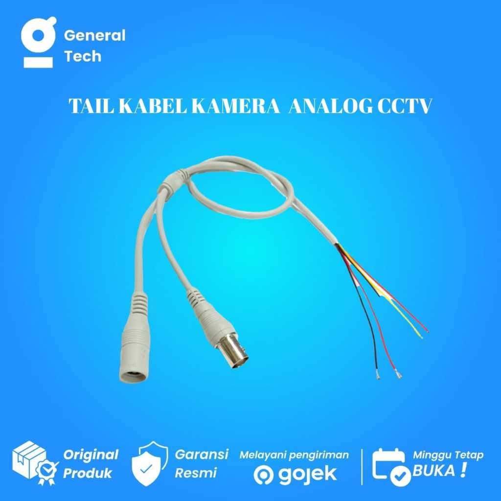 Kabel Tail Camera  Analog Cctv