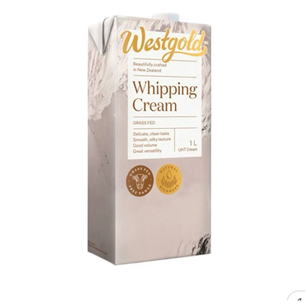 

WESTGOLD WHIPPING CREAM NEWZEALAND GRASSFED 1L