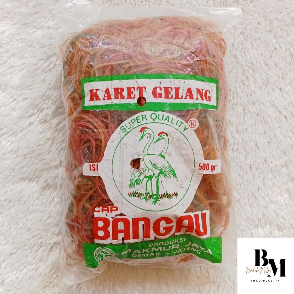 

Karet Gelang Pentil Cap Bangau 500gr