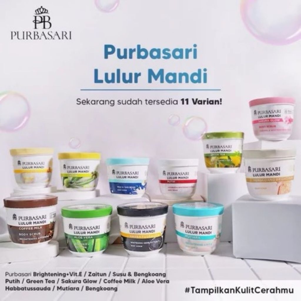 Mustika Ratu Lulur Mandi 100gr 200gr – Scrub Tradisional untuk Kulit Cerah & Halus