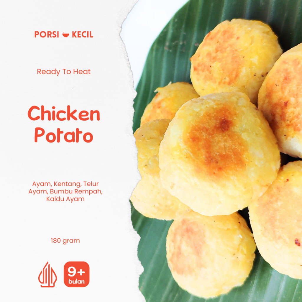 

Chicken Potato - Homemade Frozen Tinggi Protein - Tanpa MSG & Pengawet
