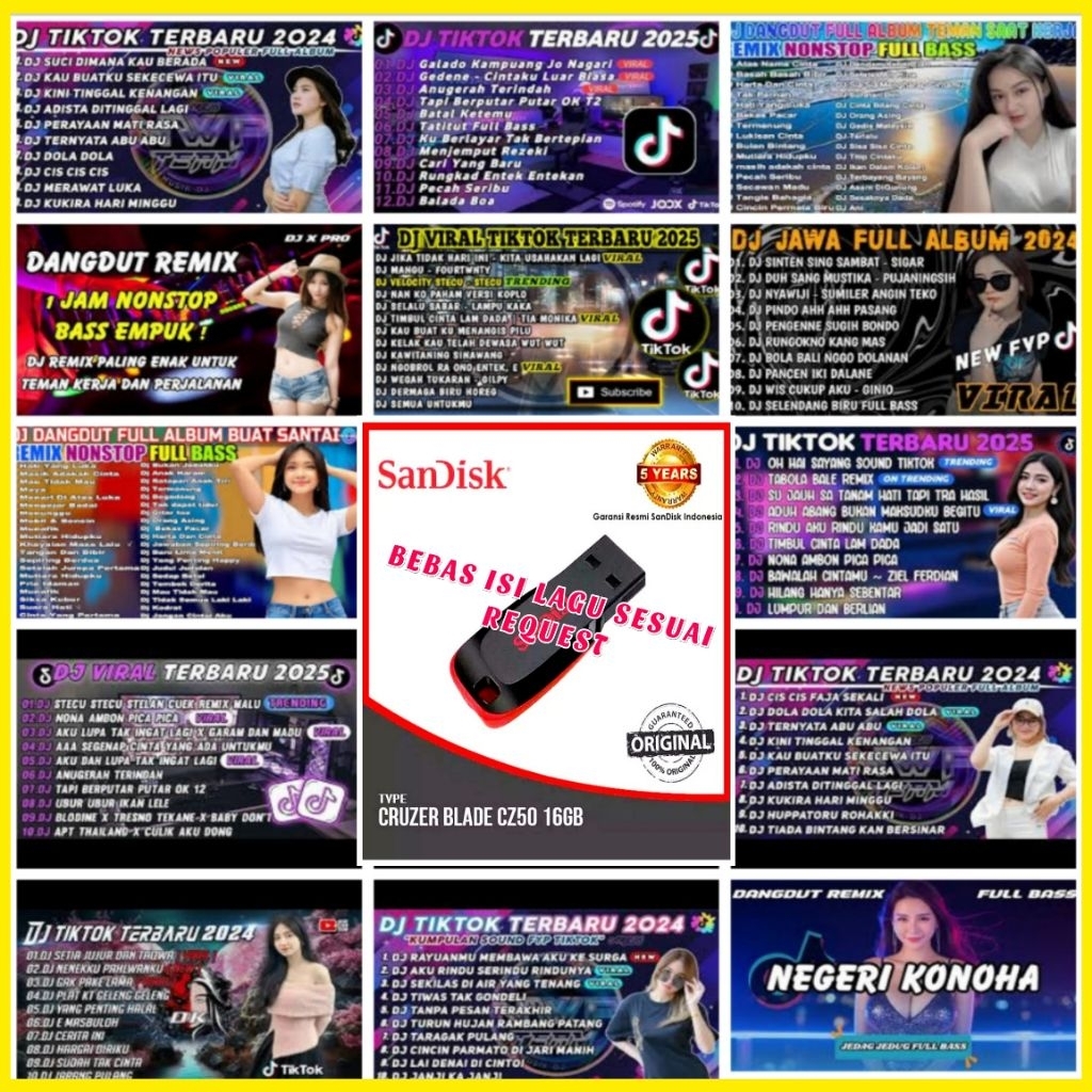 USB MOBIL LAGU MP3 DJ REMIX TERBARU