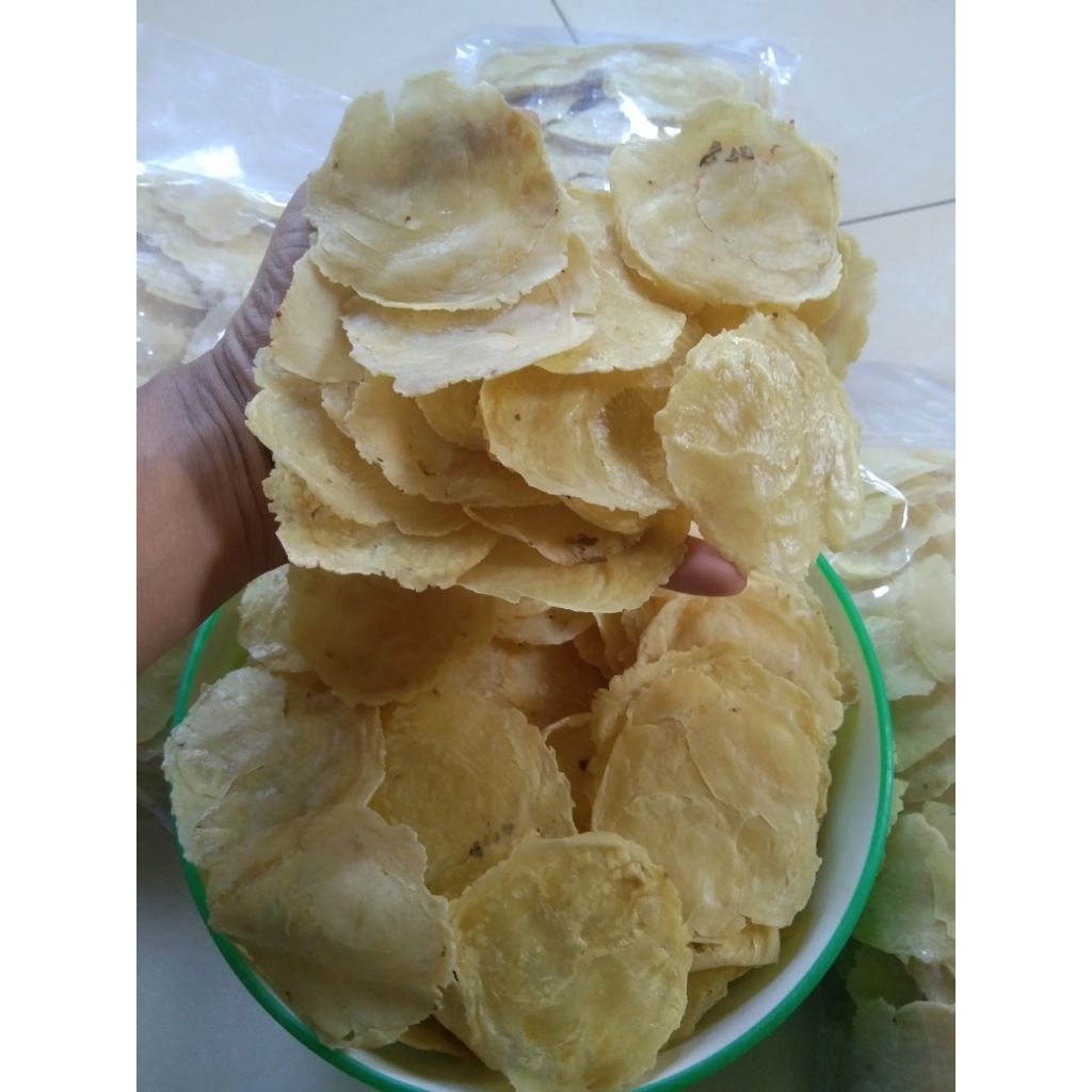 EMPING MELINJO SUPER BESAR ASLI - EMPING MENTAH ORIGINAL